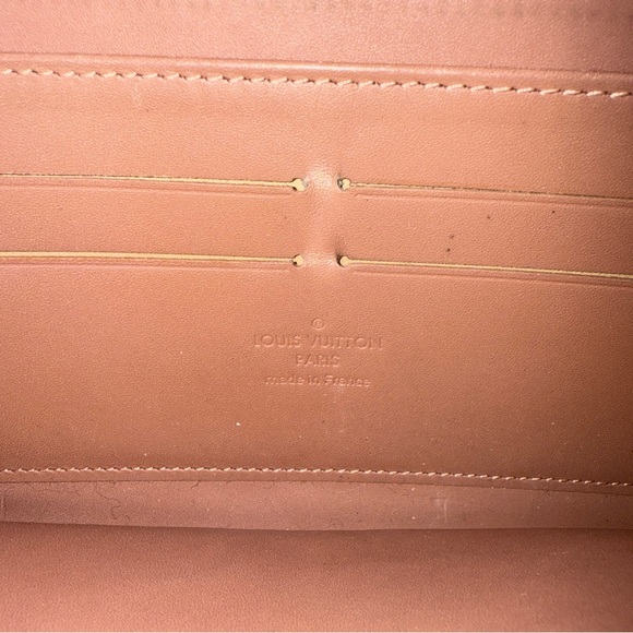 Louis Vuitton Caramel vernis zippy long Monogram Wallet - Picture 16 of 16